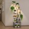 63" Tall 9-Tier Indoor Plant Stand with LED Grow Lights and Adjustable Brightness Timer
